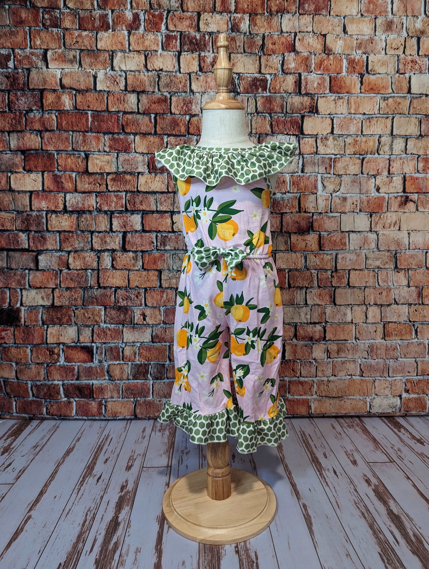 Peaches Capri Jumpsuit