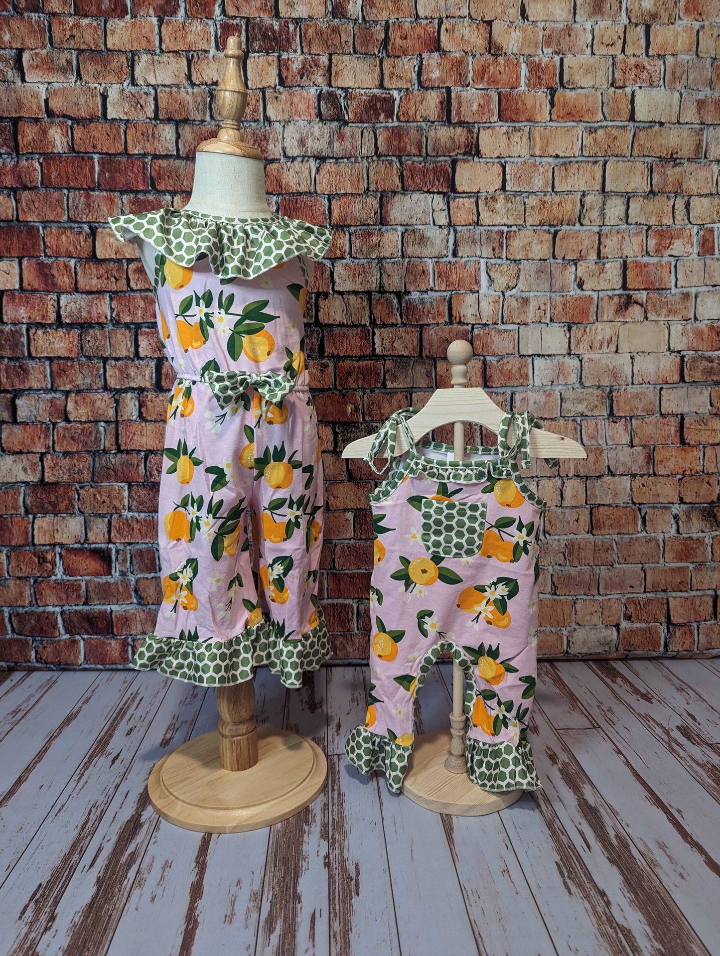 Peaches Capri Jumpsuit