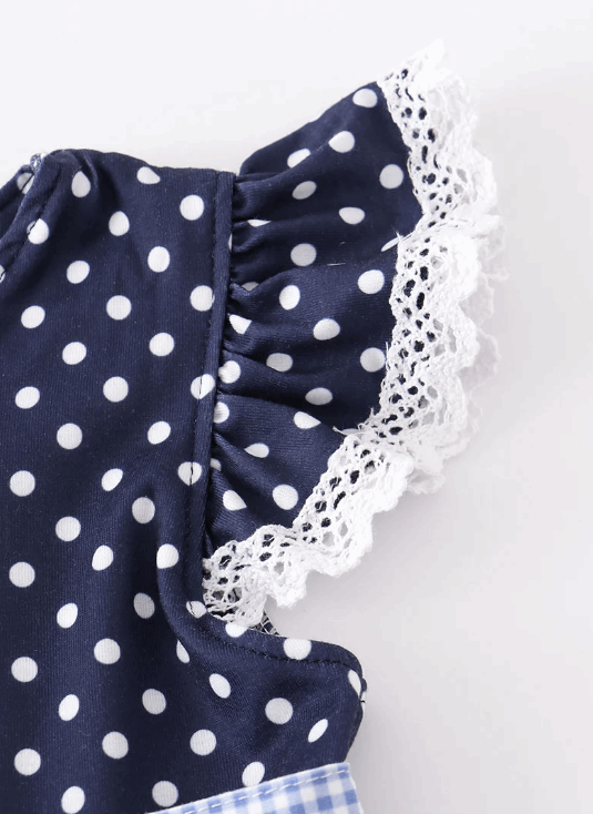 Back to School Apple Ruffle Dress