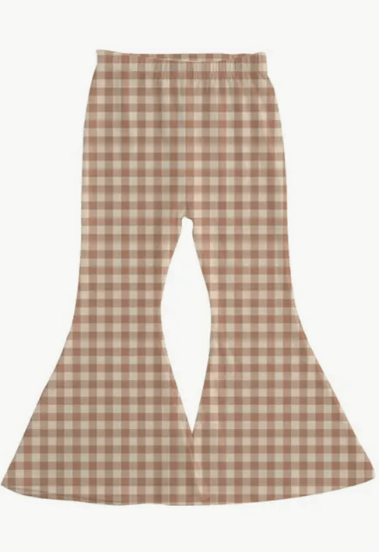 Floral Baby and Girl Bell Bottoms