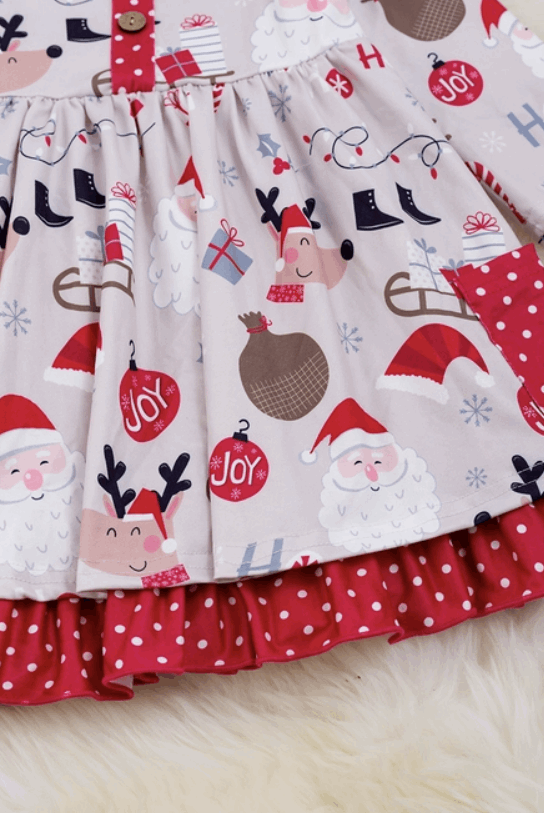 Joy Reindeer Dress