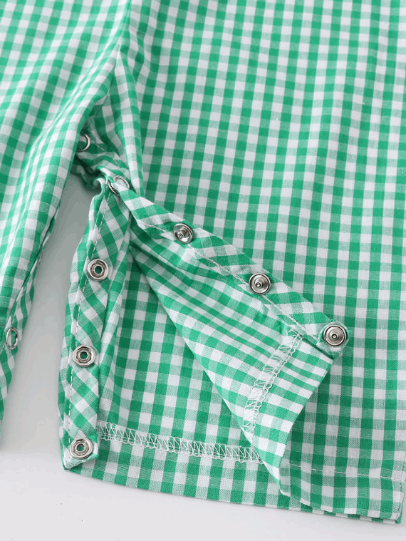 Boys Poinsettia JonJon Smocked