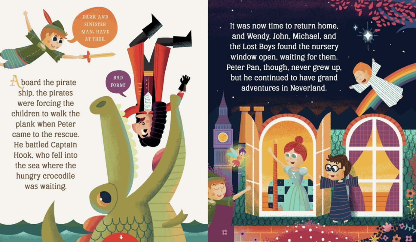 Lit for Little Hands: Peter Pan