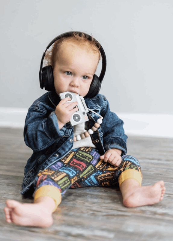 Boom Box Silicone Teether - Multiple Colors