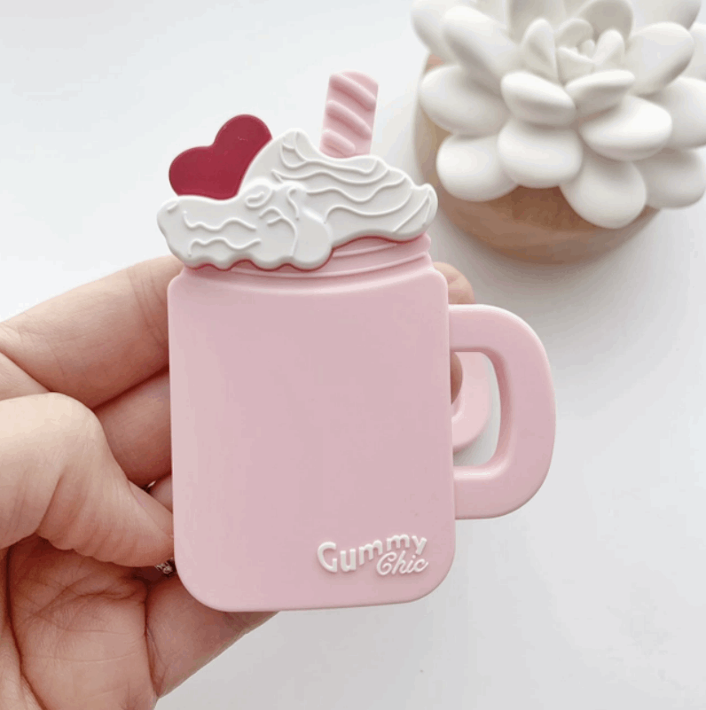 Milkshake Baby Teether - Multiple Colors