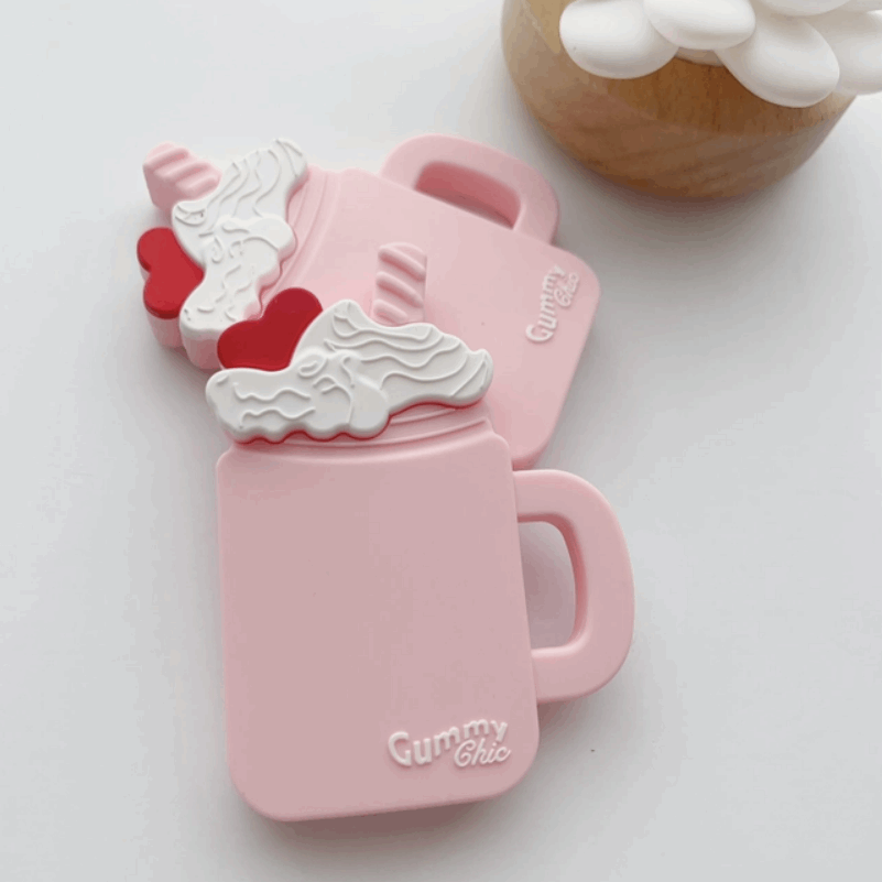 Milkshake Baby Teether - Multiple Colors