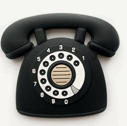 Rotary Phone Teether - Multiple Colors