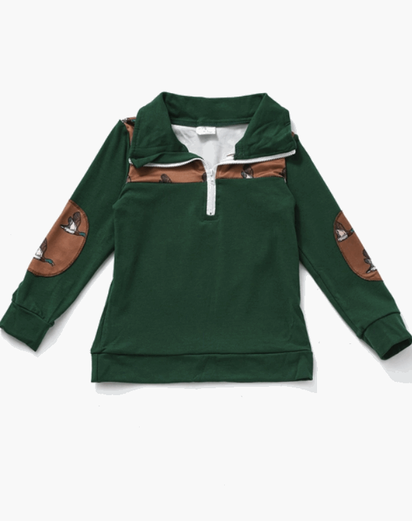 Green Duck Pullover