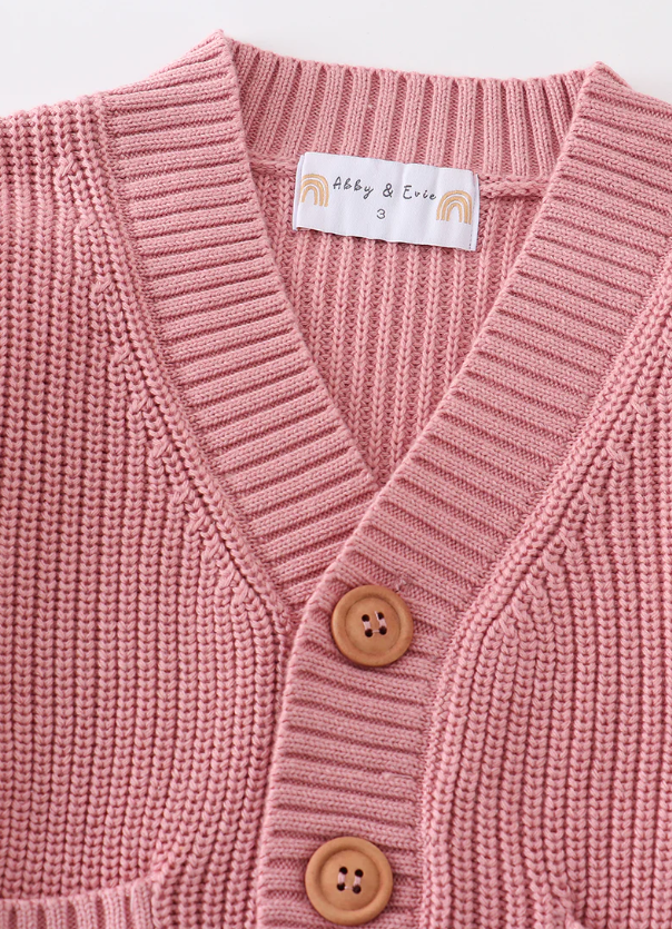 Pocket Cardigan Sweater - Multiple Colors