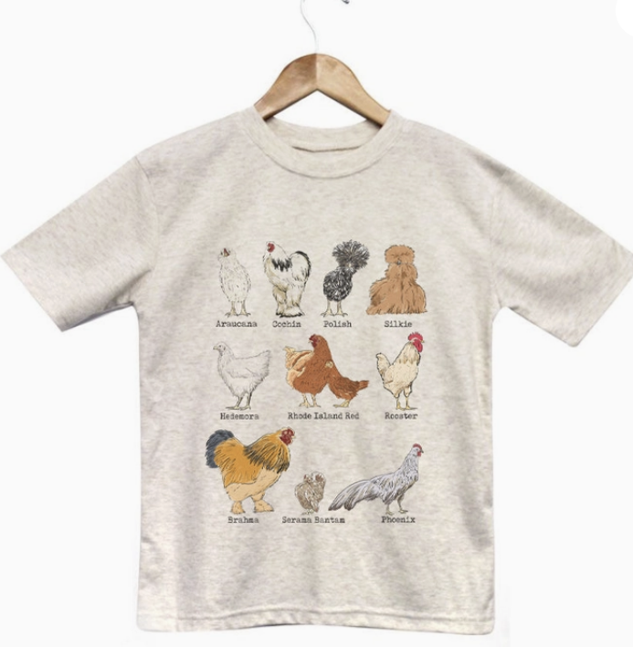Chicken Breeds Short-Sleeve