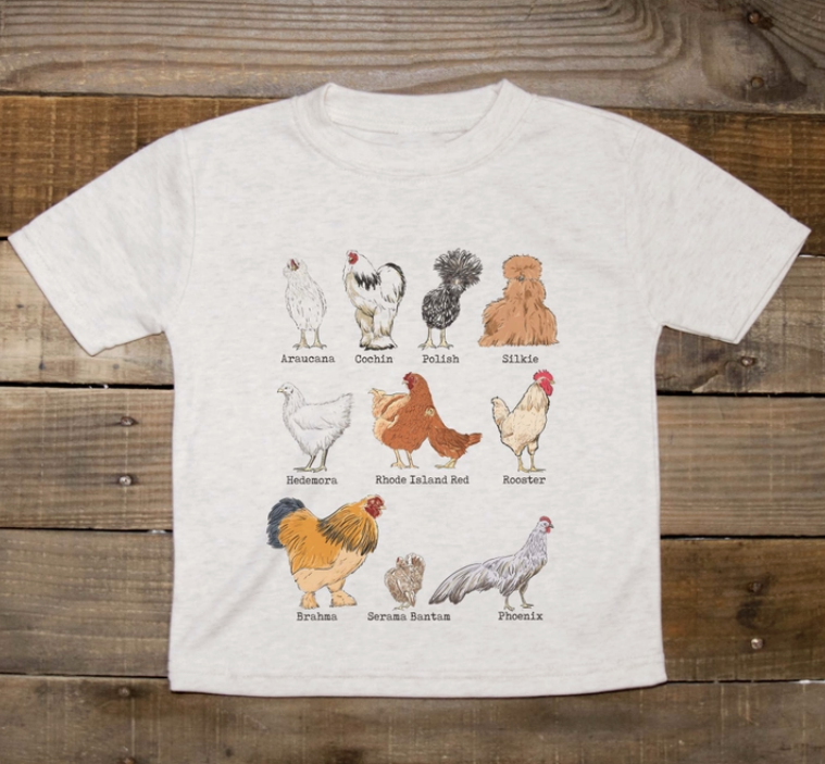 Chicken Breeds Short-Sleeve