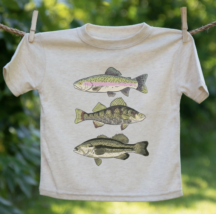 Three Fish Short-Sleeve Shirt