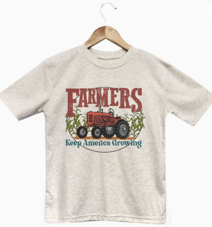 Tractor Farmer Short-Sleeve