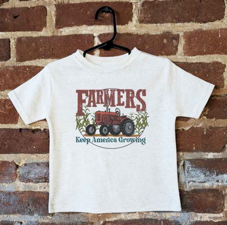 Tractor Farmer Short-Sleeve