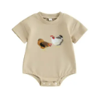 Embroidered Chicken Onesie