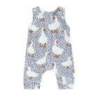 Sleeveless Rainy Day Goose Jumpsuit