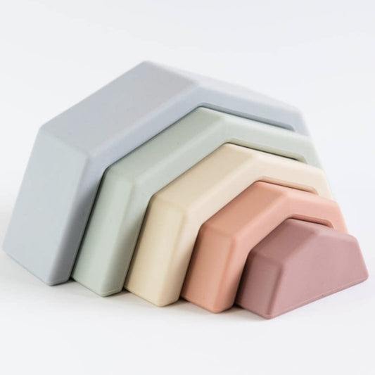 Rainbow Stacking Toy - Silicone