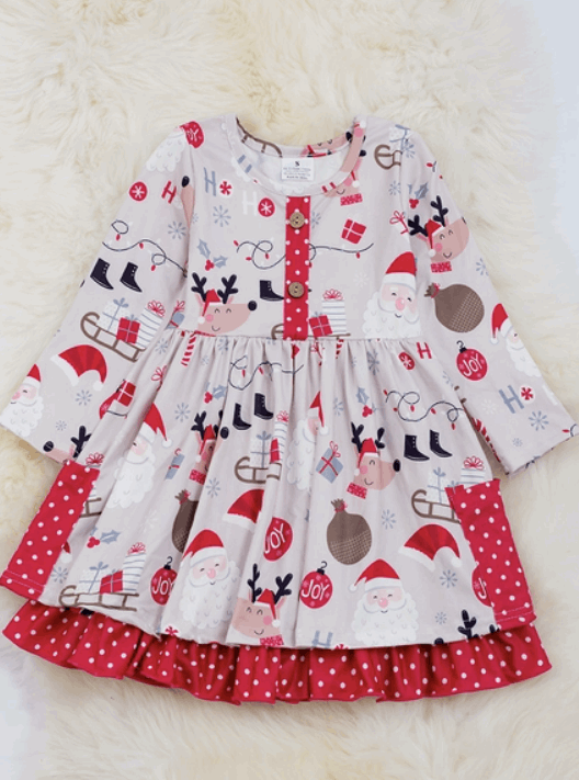 Joy Reindeer Dress