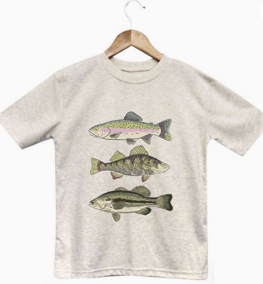 Three Fish Short-Sleeve Shirt
