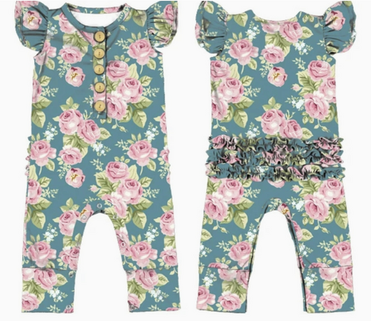 Blue Gardens Jumpsuit